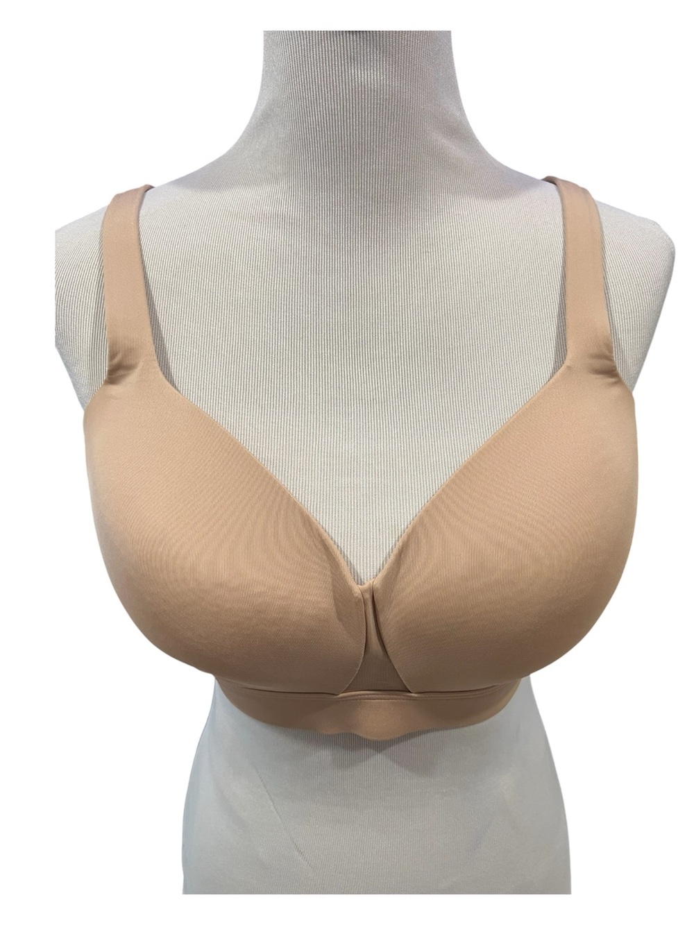 Duluth Trading Co Women's Armachillo TeeLUXE Bra Oat Latte 38DD